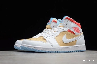 SE AIR - MID JORDAN 1 (W) SESAME 0726